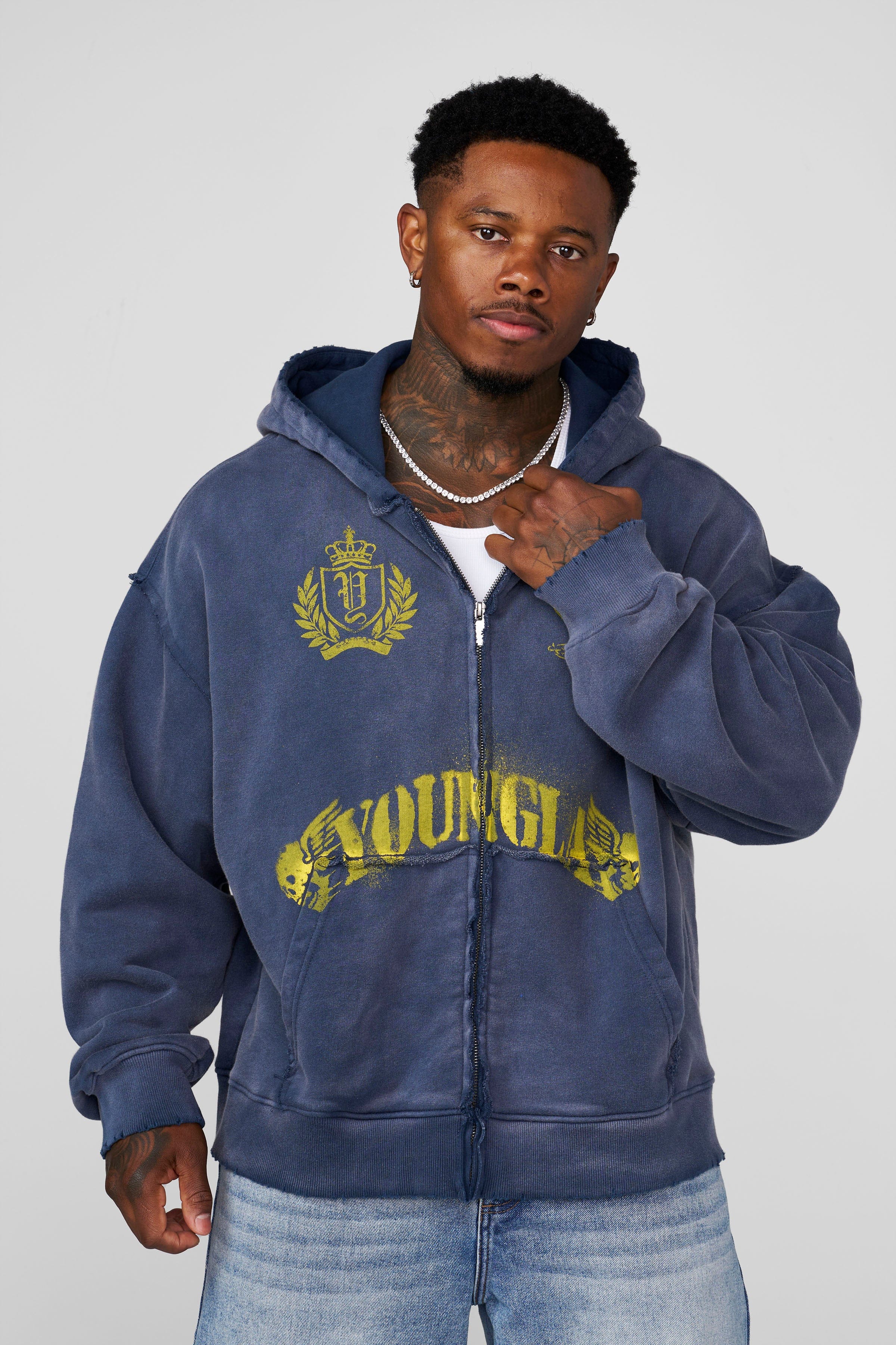 5222 - Ghost Zip-ups